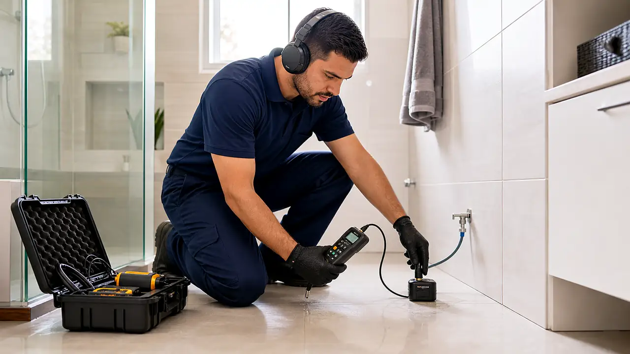 Caça vazamento em Londrina com atendimento profissional e orçamento claro