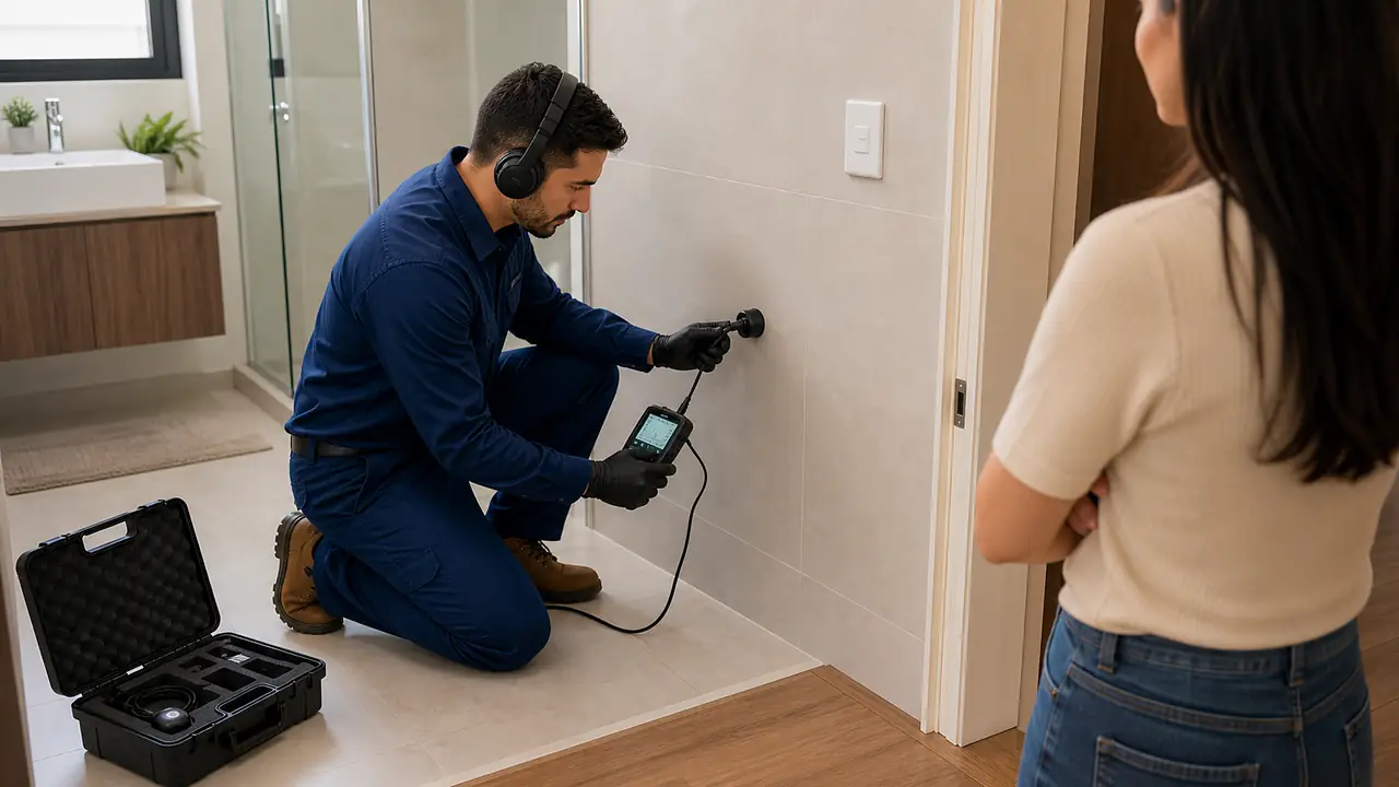 Equipe de desentupidora em Londrina para caça vazamento residencial e comercial