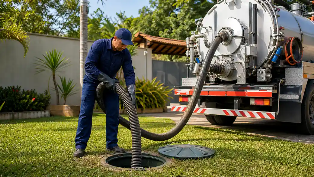 Limpeza de fossa em Londrina com atendimento profissional e orçamento claro